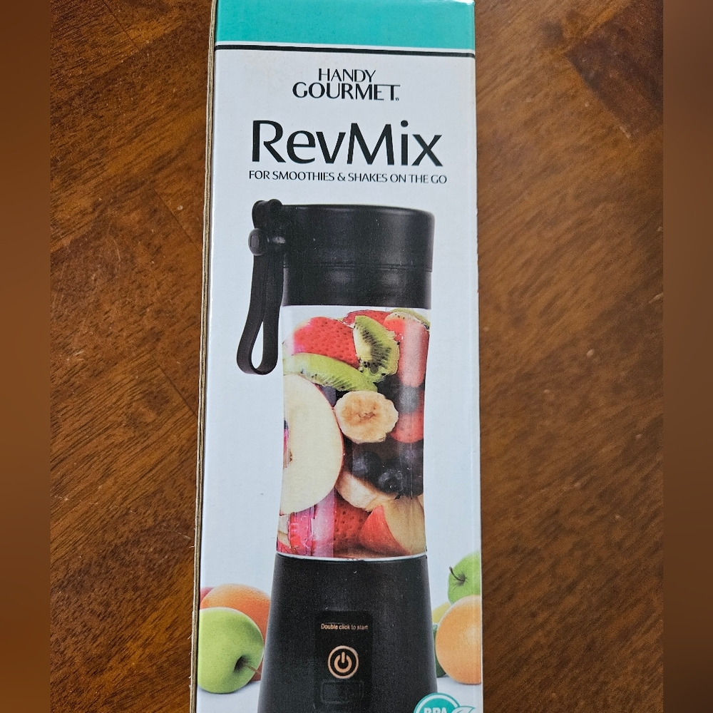 RevMix Black Portable Blender